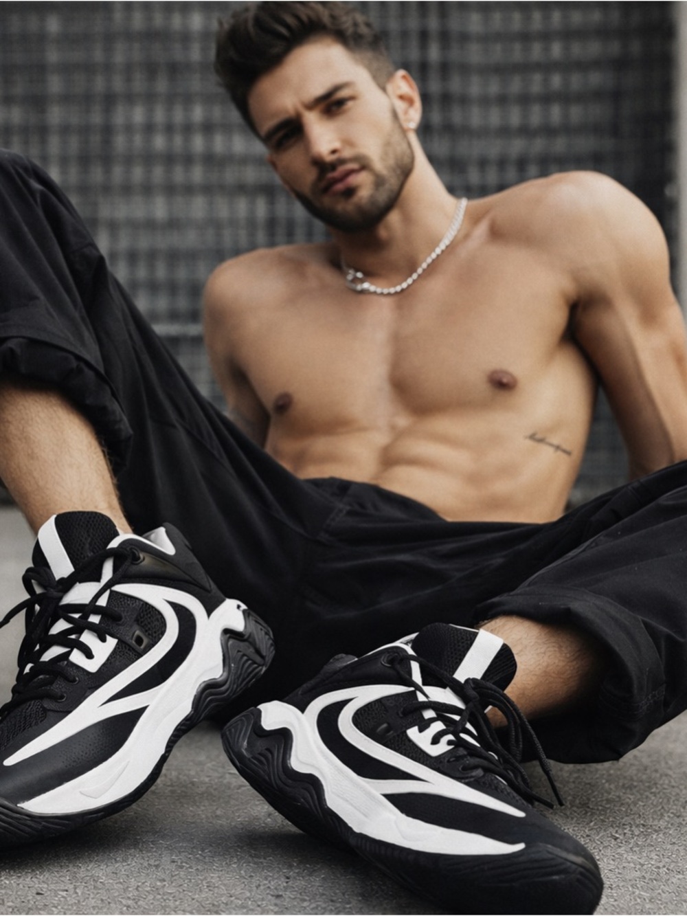 Nike Black White Gianni's Immortality 3 Men’s Size 13 SKU NKGI3-13-NB